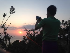 Las fotografías con teléfonos móviles son un arte.