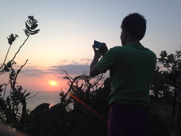 Las fotografías con teléfonos móviles son un arte.